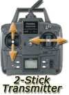 2-Stick, 2-Channel Transmitter